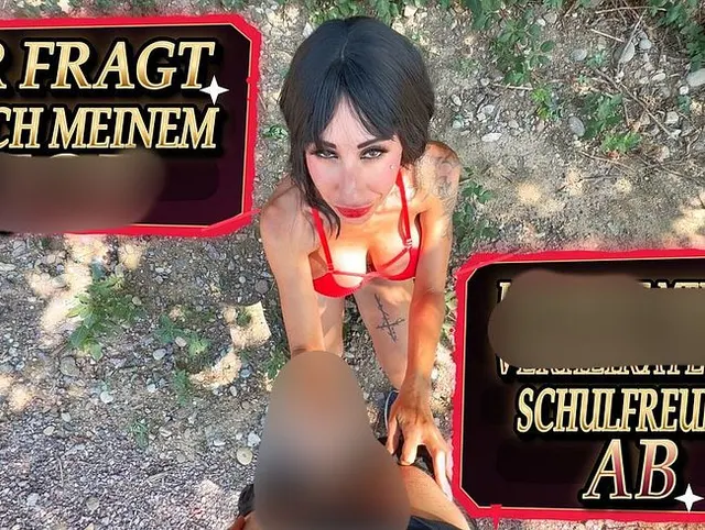 ER FRAGT NACH MEINEM JOB, ICH MELKE MEINEN VERHEIRATETEN SCHULFREUND AB