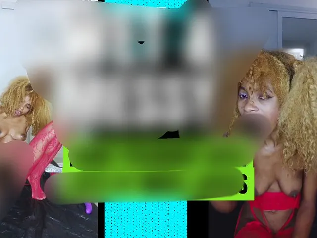 Schmutzige Freuden: Rote Strümpfe, Dildo-Duo und Nasse Explosion