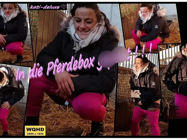 In die Pferdebox gepisst ! !