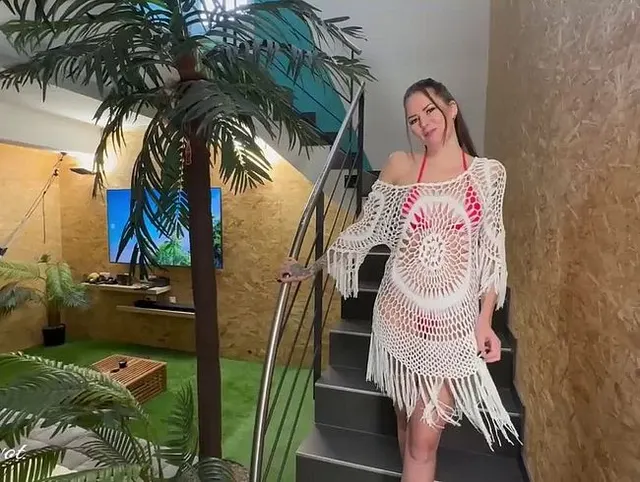 Vorschau aus Großer Schwanz: Geiler Fick in der Hängematte! Karibikparty eskaliert!