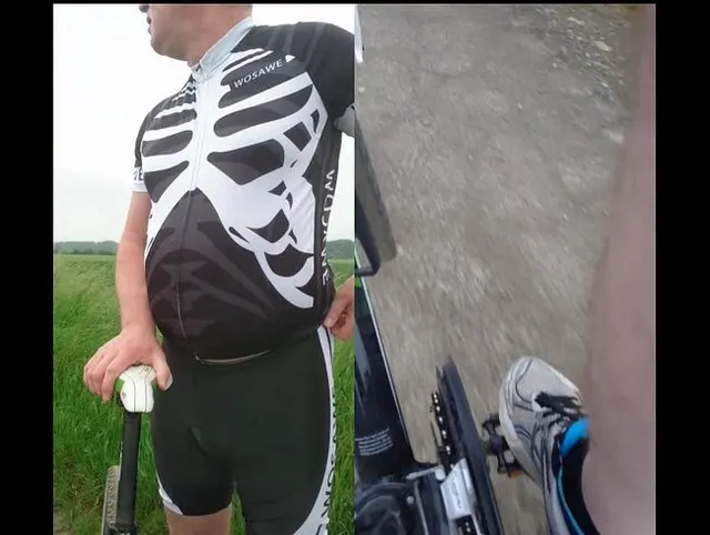 Radfahren ohne Hose