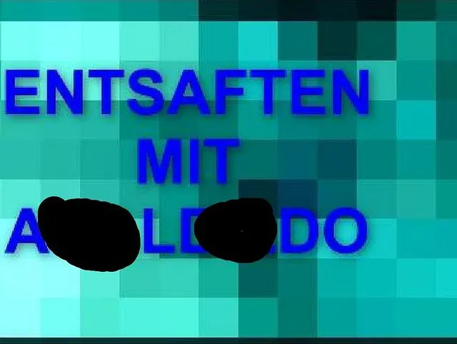 Entsaften mit Analdildo