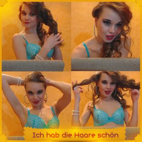 Ich hab die Haare schön..