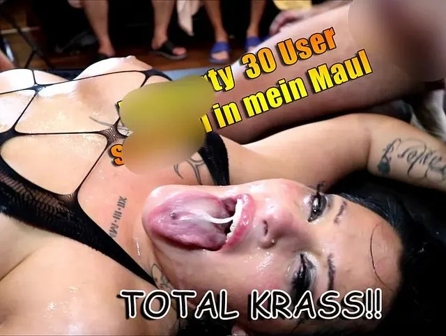 Fickparty – 30 User spritzen in mein Maul