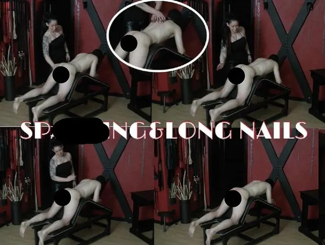 Spanking&Long Nails