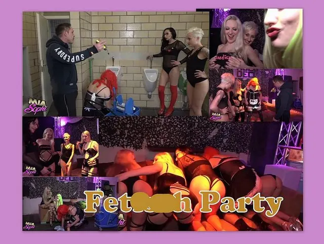 Fetisch Party mit Priscilla
