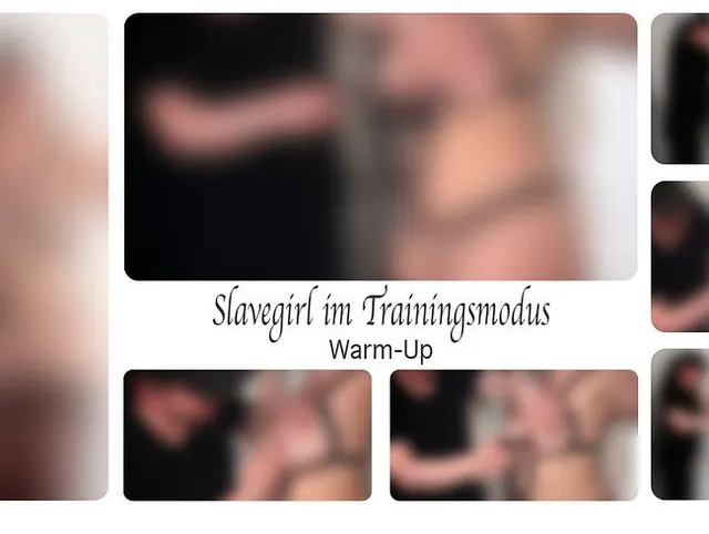 Slavegirl im Trainingsmodus - Warm-Up