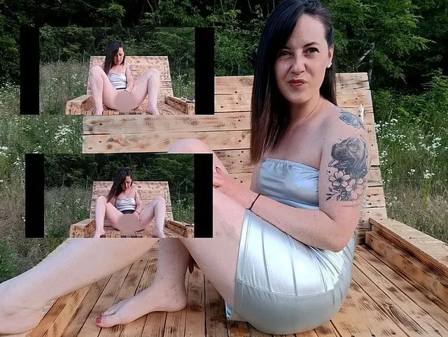 Gemütlich Outdoor abGEWIXXXT! Liebeskugeln+Plug waren Schuld! Warum auch nicht das Wetter nutzen?!