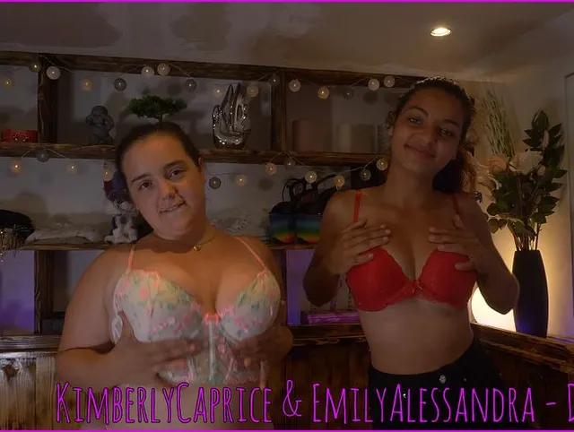 EmilyAlessandra und KimberlyCaprice - Dessous