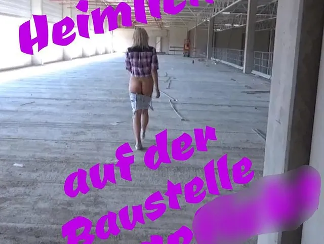 Heimlich af der Baustelle gefickt!!!