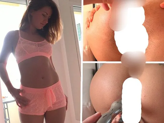 Anal Spiele meinen Arsch und meine Muschi mit Sexspielzeug