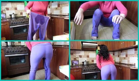 wet pants